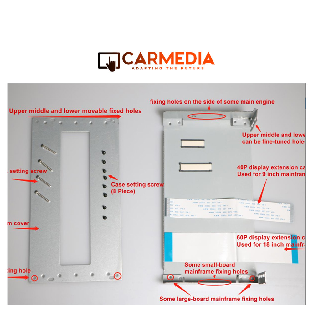 httpCARMEDIA-Metal-braket-slim-body-to-1din